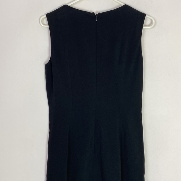 Catherine Malandrino black twist front jersey dress size 2 NWT - Picture 4 of 6